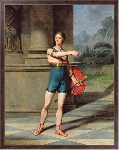 Постер Portrait of Nicolas Baptiste in the role of Horace с типом исполнения На холсте в раме в багетной раме 221-02