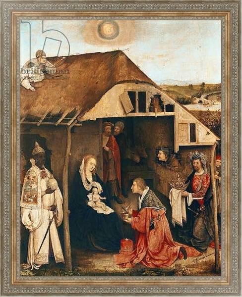 Постер Nativity 4 с типом исполнения На холсте в раме в багетной раме 484.M48.310