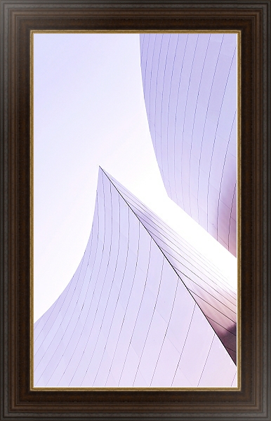 Постер Острый и тупой углы здания с типом исполнения На холсте в раме в багетной раме 1.023.151