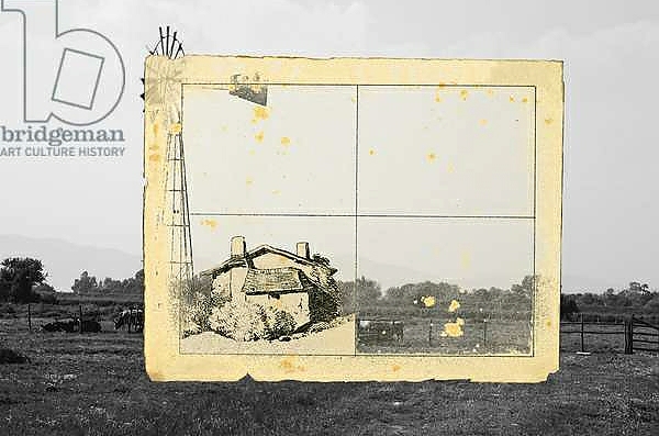 Постер vivi ritirato e nella quiete e sii selvaggio, 2011, photographic contamination с типом исполнения На холсте без рамы