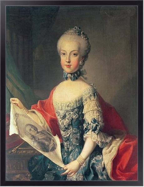 Постер Archduchess Maria Carolina с типом исполнения На холсте в раме в багетной раме 221-01