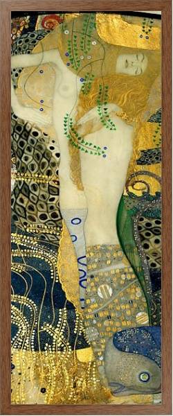 Постер Водяная змея с типом исполнения На холсте в раме в багетной раме 1727.4310