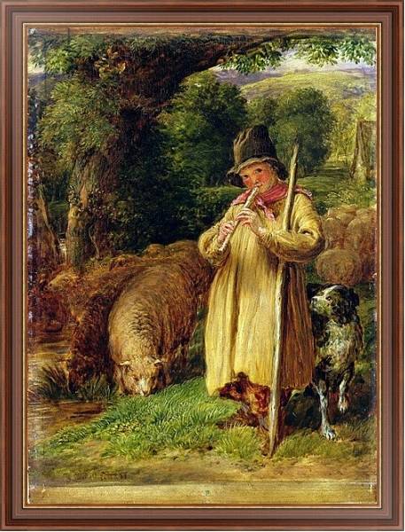 Постер Shepherd Boy, 1831 с типом исполнения На холсте в раме в багетной раме 35-M719P-83