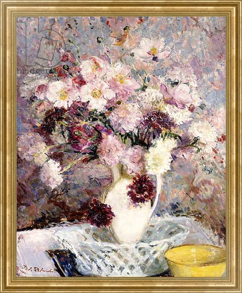 Постер Bouquet of flowers, 1 с типом исполнения На холсте в раме в багетной раме NA033.1.051