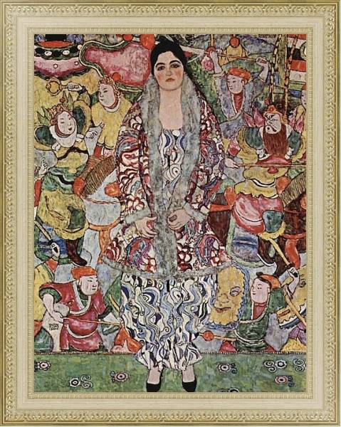 Постер Портрет Фридерики Марии Беер с типом исполнения На холсте в раме в багетной раме 484.M48.725