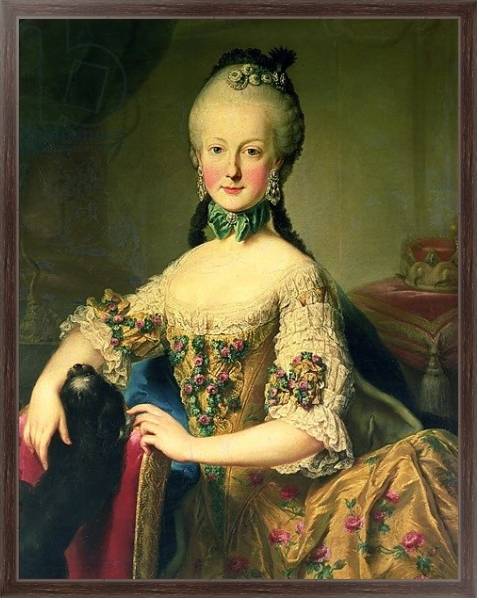 Постер Archduchess Maria Elisabeth Habsburg-Lothringen с типом исполнения На холсте в раме в багетной раме 221-02