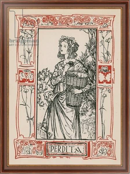 Постер Perdita, A Winter's Tale с типом исполнения На холсте в раме в багетной раме 35-M719P-83