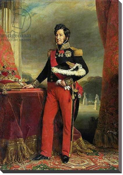 Постер Louis-Philippe I, King of France с типом исполнения На холсте без рамы