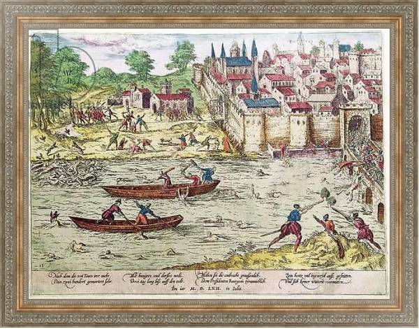 Постер Massacre of Tours, in July 1562 с типом исполнения На холсте в раме в багетной раме 484.M48.310