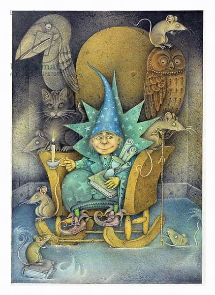 Постер Sorcerer's Apprentice, 2000 с типом исполнения На холсте в раме в багетной раме 221-03