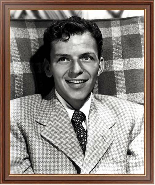 Постер Sinatra, Frank 4 с типом исполнения На холсте в раме в багетной раме 35-M719P-83