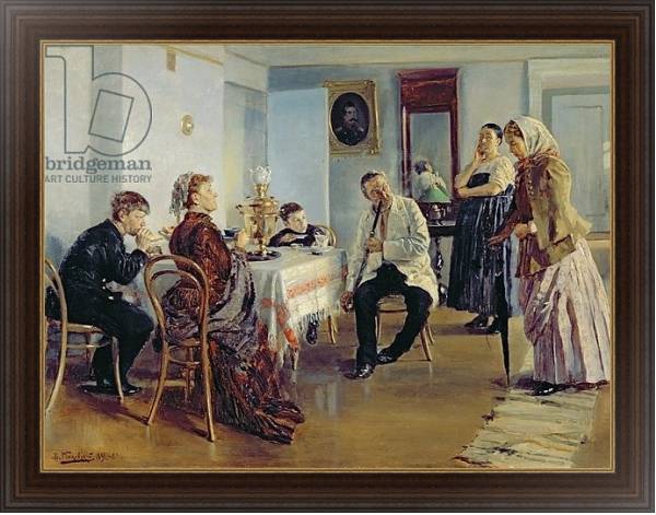Постер Hiring of a Maid, 1891-92 с типом исполнения На холсте в раме в багетной раме 1.023.151