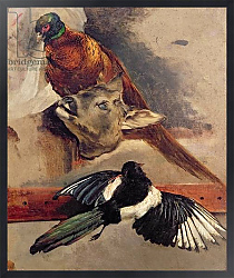 Постер Жерико Теодор Still Life of Game, c.1812-16
