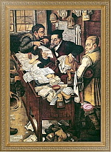 Постер Брейгель Питер Старший The Payment of the Yearly Dues Постер Брейгель Питер Старший The Payment of the Yearly Dues