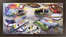 Постер Мур Шарлотт (совр) Spectrum of Artists' Palettes, 2003 Постер Мур Шарлотт (совр) Spectrum of Artists' Palettes, 2003