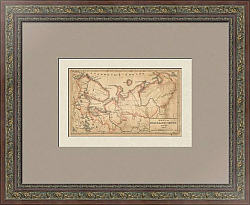 Старинная Карта Архангельский губернии