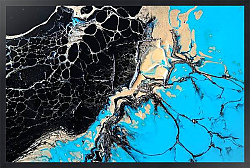 Черное и голубое 1