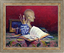 Постер Рену Жюль Still Life with Head of Voltaire Постер Рену Жюль Still Life with Head of Voltaire