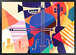 Красочный музыкальный фон