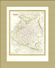 Постер Карта России. Европейская часть Постер Карта России. Европейская часть
