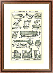 Постер Железнодорожные пути 1