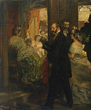 Постер Мензель Адольф In the Opera House, 1862 Постер Мензель Адольф In the Opera House, 1862