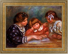 Постер Ренуар Пьер (Pierre-Auguste Renoir) The Lesson, 1906 Постер Ренуар Пьер (Pierre-Auguste Renoir) The Lesson, 1906