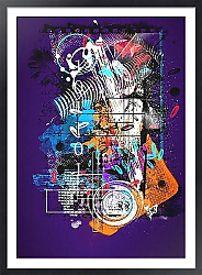 Декоративный современный коллаж