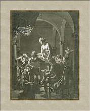 Постер Райт Джозеф Drawing Academy, engraved by William Pether c.1772 Постер Райт Джозеф Drawing Academy, engraved by William Pether c.1772