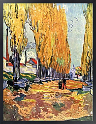 Постер Ван Гог Винсент (Vincent Van Gogh) Les Alyscamps
