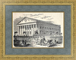 Постер De Carrera theater, Guatemala. From drawing of Gaildrau, published on L'Illustration, Journal Univer Постер De Carrera theater, Guatemala. From drawing of Gaildrau, published on L'Illustration, Journal Univer