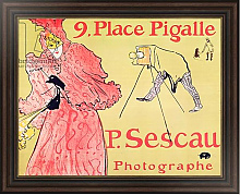 Постер Тулуз-Лотрек Анри (Henri Toulouse-Lautrec) P. Sescau Photographe, 1894 Постер Тулуз-Лотрек Анри (Henri Toulouse-Lautrec) P. Sescau Photographe, 1894