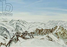 Постер Сандерс Франческа (совр) View from Mont Fort, Verbier, 2014 9oil on canvas) Постер Сандерс Франческа (совр) View from Mont Fort, Verbier, 2014 9oil on canvas)