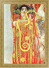 Постер Климт Густав (Gustav Klimt) Медицина Постер Климт Густав (Gustav Klimt) Медицина