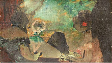 Постер Дега Эдгар (Edgar Degas) The Loge, c.1883 Постер Дега Эдгар (Edgar Degas) The Loge, c.1883
