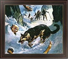 Постер МакКоннел Джеймс Rescue in the Snow Постер МакКоннел Джеймс Rescue in the Snow