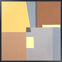 Постер Geometric Abstract by MaryMIA Geometry. Shades of brown. Palette 10