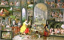 Постер Брейгель Ян Младший Allegory of Painting Постер Брейгель Ян Младший Allegory of Painting