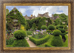 Постер в классической раме Англия. Традиционный английский коттедж 