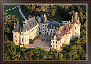 Постер в раме Франция. Замок Шомон-сюр-Луар