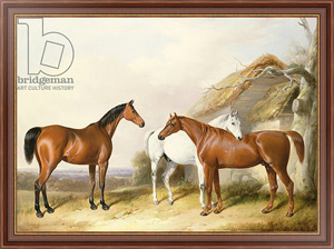 Картина в раме Outside the Stable, 1845