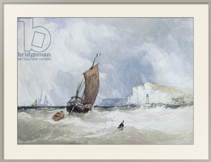 Картина для интерьера The Pilot Boat off Fecamp, Normandy