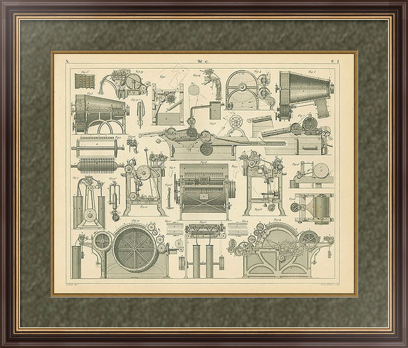 Оборудование для переработки хлопка в раме