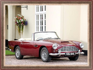 Постер в раме Aston Martin DB4 Convertible '1962–63