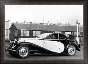 Постер в раме Bugatti Type 50 Coupe Profilee '1931–33
