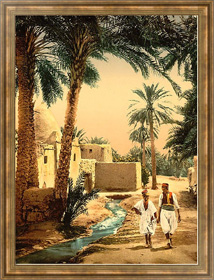 Постер в раме Алжир. Бискра, улица в старинном городе