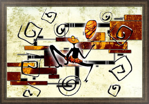 Постер на холсте Этническая абстракция