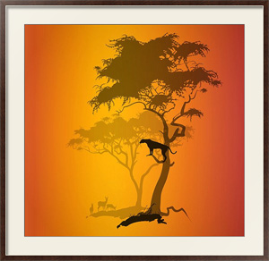 Постер Леопард