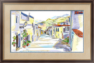Картина Серия Улицы Греции: Греческие зарисовки #7