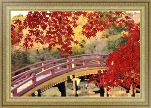 Постер Японский садик. Осень